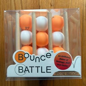 Bounce Battle Wood Edition Game New Sealed Wood Strategy Skill Party Game